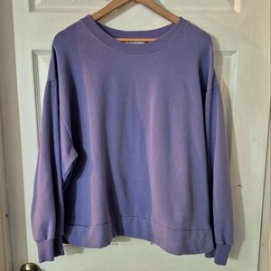 Women's Athleta Purple Sweatshirt Sz XL